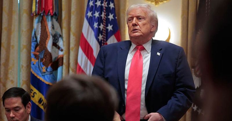 Trump says 2028 GOP nominee is ‘not going to be me’, hints person is ‘probably’ seated at his table