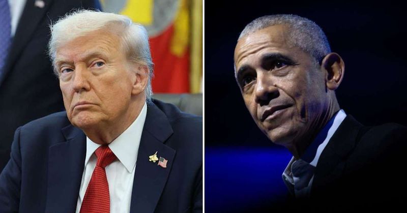 Trump signals Obama will face 'military tribunal' in late-night posting spree