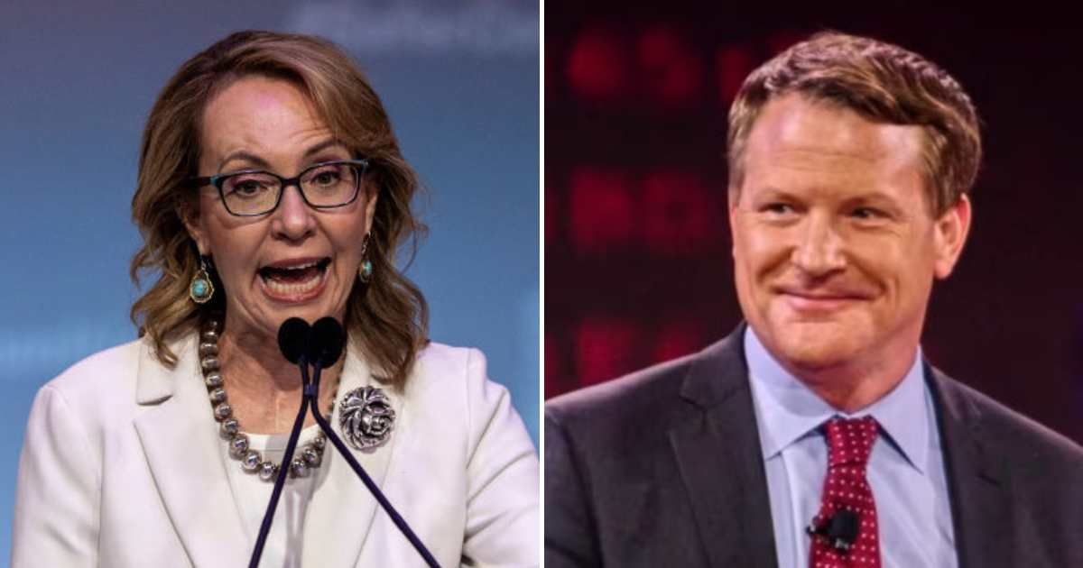 A rumor claimed that lawyer and Trump ally Mike Davis told former Rep Gabby Giffords to 'f**K off' after she posted about slain National Guard member Sarah Beckstrom (Getty Images, @mrddmia/X)