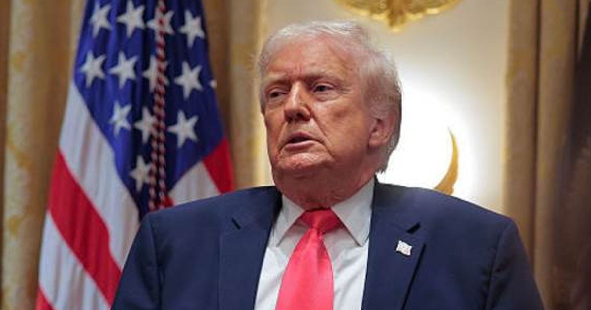 President Donald Trump lashed out at Fox Business reporter Edward Lawrence after being questioned about Americans’ concerns over affordability (Getty Images)