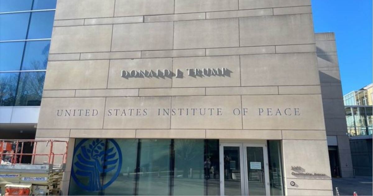 The Trump administration halted the United States Institute of Peace, sought control of its property, cut funding, and triggered an ongoing legal battle (@StateDept/X)