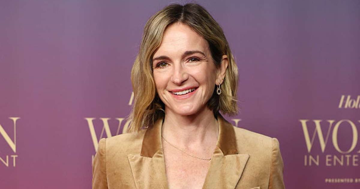 Molly McNearney delivered a speech at 'The Hollywood Reporter's Women in Entertainment' breakfast in Beverly Hills (Monica Schipper/WireImage)