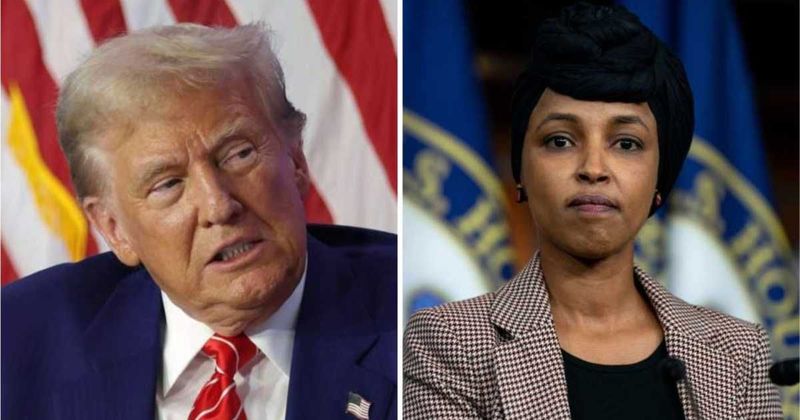 Trump says Ilhan Omar should be removed from Congress and 'thrown out of our country'