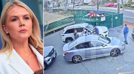 Chilling video shows ICE agents snatching Karoline Leavitt’s nephew’s mom in parking lot ambush