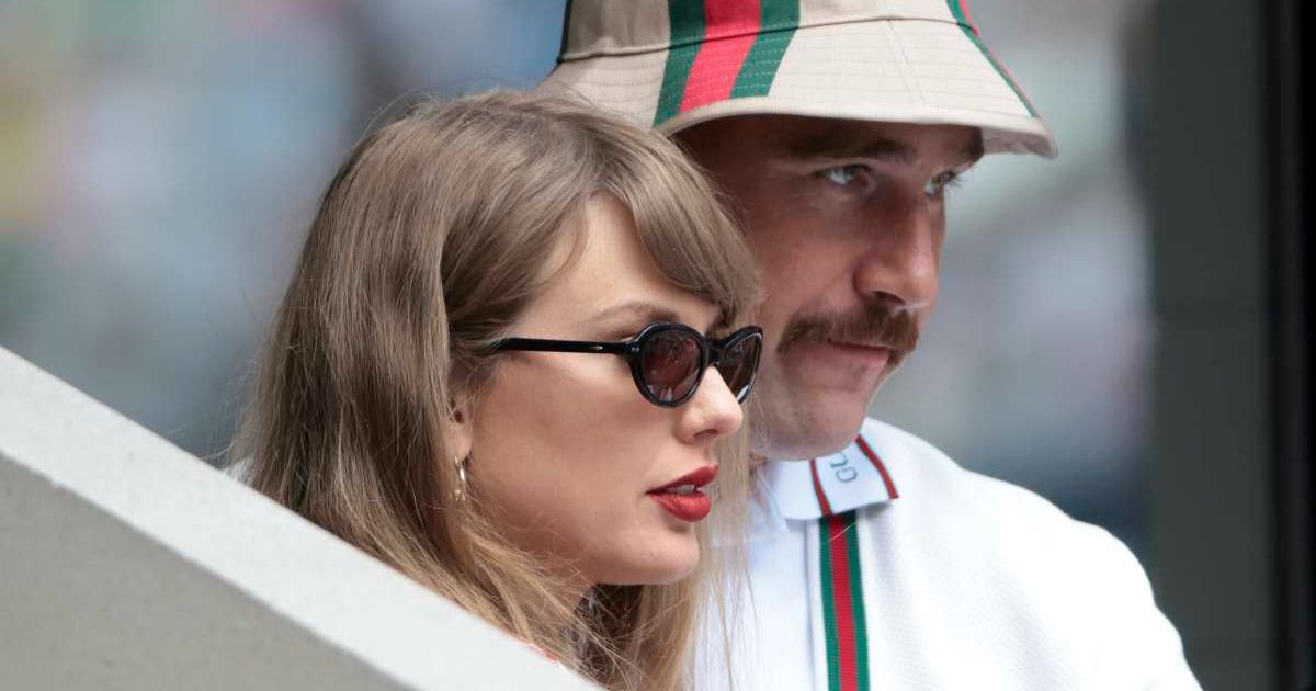 Travis Kelce said he never had a real fight with Taylor Swift as he described their calm relationship (Getty Images)