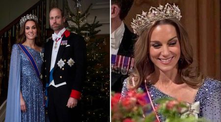 Kate Middleton stuns in largest-ever tiara at Windsor State Banquet