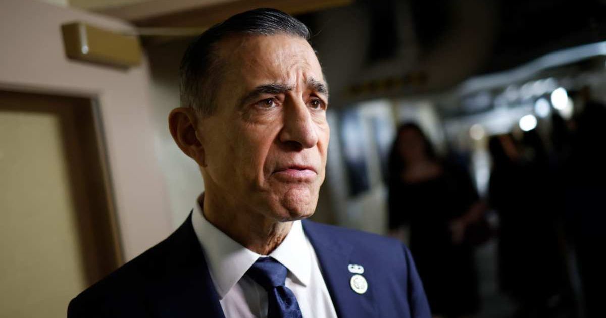 Darrell Issa was caught on a hot mic discussing how Republicans planned to respond to the newly redrawn CA-40 district (Getty Images)