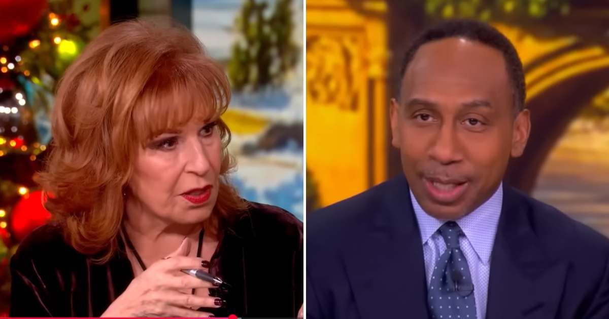 Stephen A Smith commented on Trump’s behavior while Joy Behar raised concerns about his alertness (Screengrab/The View)