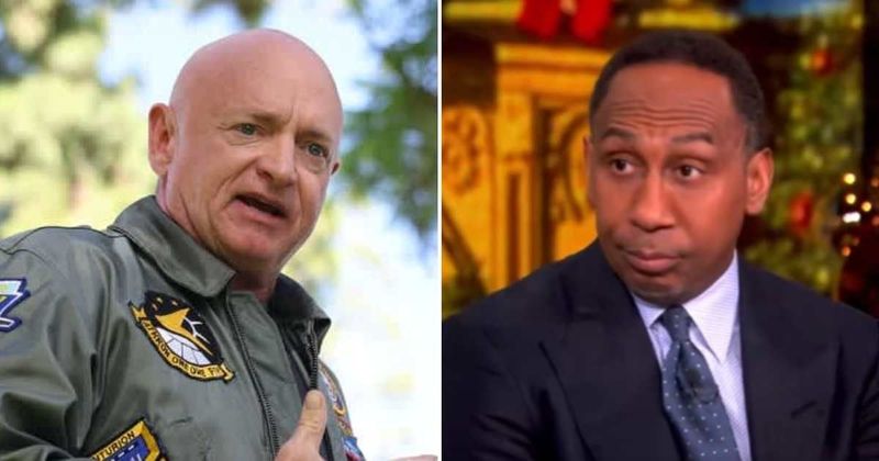 Stephen A Smith doubles down on criticizing Mark Kelly over troops video in 'The View' debate