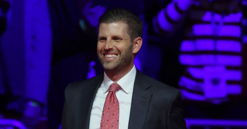 Eric Trump became 10 times richer following dad Donald's return to power