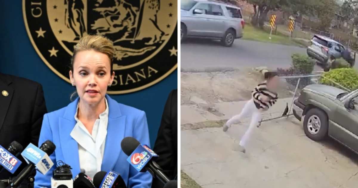 New Orleans’ mayor-elect said the federal immigration crackdown was already causing harm as masked agent encounters caught on video ignited public backlash (Screengrab, @Mollyploofkins, @NOLACityCouncil, X)