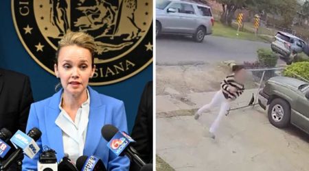 New Orleans officials blast immigration crackdown as video shows agents chasing young US citizen