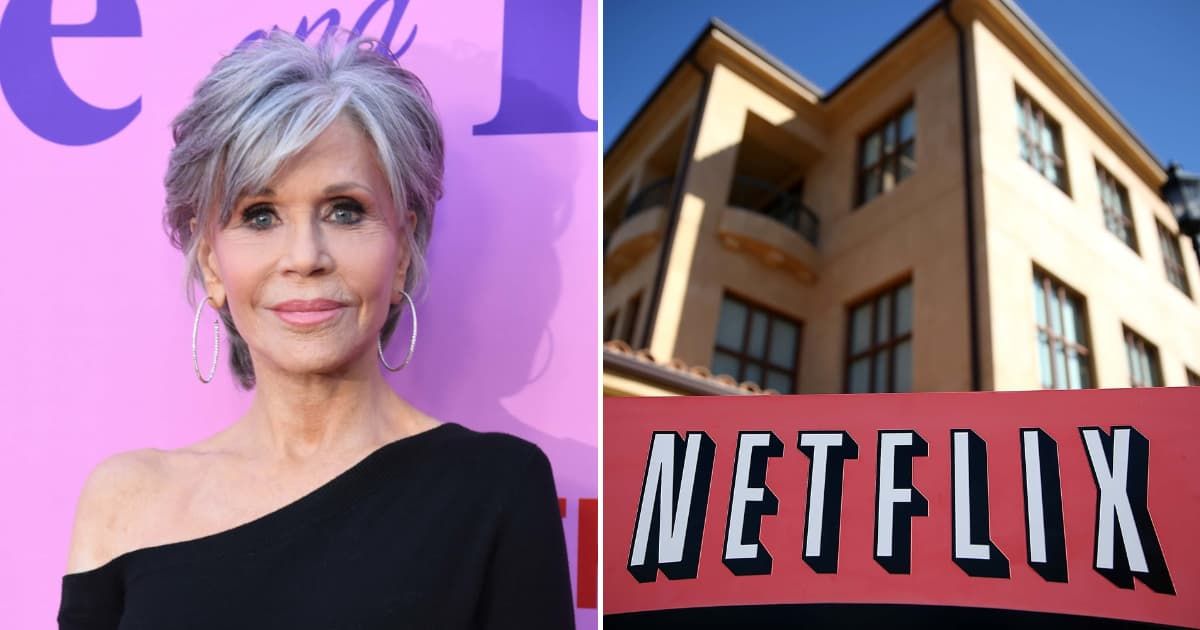 Jane Fonda said this is not how media companies behave in a healthy democracy  when commenting about Netflix possibly acquiring Warner Bros. Discovery (Getty Images)