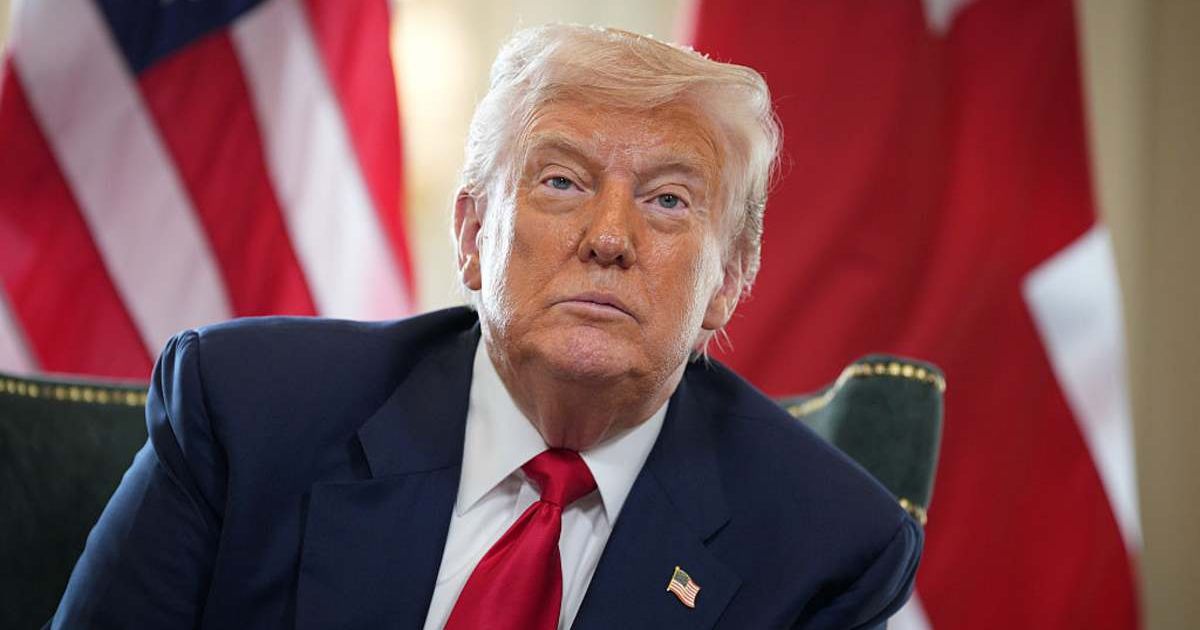 Donald Trump defended his $300 million ballroom as ‘under budget’ and ‘ahead of schedule’, as lead architect James McCrery II was replaced after alleged missed deadlines (Getty Images)