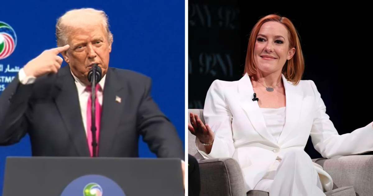 Jen Psaki called Donald Trump’s actions over the FIFA Peace Prize ‘completely bizarre’, as she highlighted the global soccer organization’s alleged history of scandals (Getty Images)