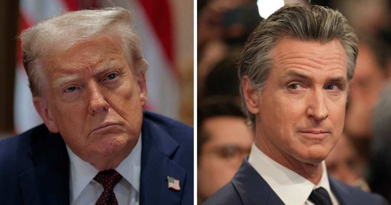 Gavin Newsom rage baits Trump by hailing Joe Biden as 'best president'