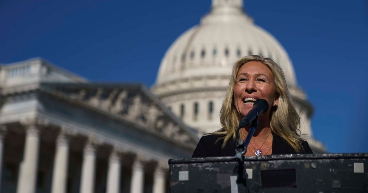 Donald Trump withdrew his endorsement of Marjorie Taylor Greene and attacked her on Truth Social after she backed releasing Jeffrey Epstein’s files against his wishes (Getty Images)