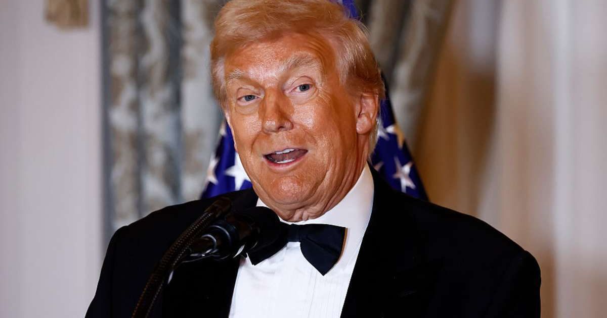 Trump cracks a joke about his naughty lineup at Kennedy Center Honors: 'It’s a long list'