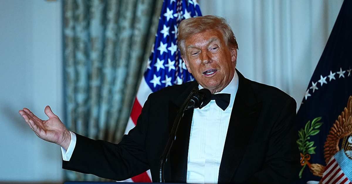 President Donald Trump acknowledged  on Sunday, December 7, that the proposed $82.7 billion merger between Netflix and Warner Bros Discovery 'could be a problem' (Aaron Schwartz/Getty Images)