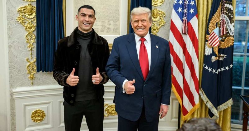 Trump lavishes praise on Cristiano Ronaldo after he calls to thank him for White House invite