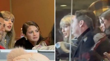 Taylor Swift gets BFF Selena Gomez to cheer for Travis Kelce in 1st such appearance at Chiefs game