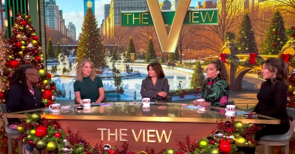 Sunny Hostin criticized Donald Trump’s FIFA award during T'he View' panel discussion (Screengrab/The View/YouTube) 