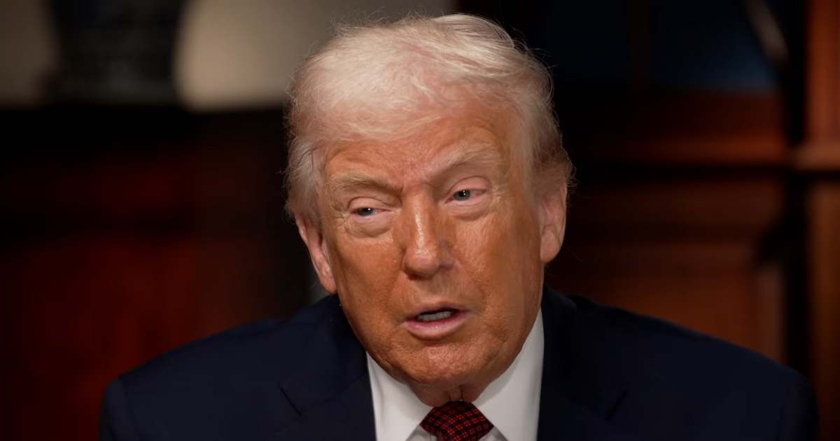 President Donald Trump stated that Russia held a stronger position than Ukraine in peace negotiations because of its size, adding that the war should never have begun (Politico/YouTube)