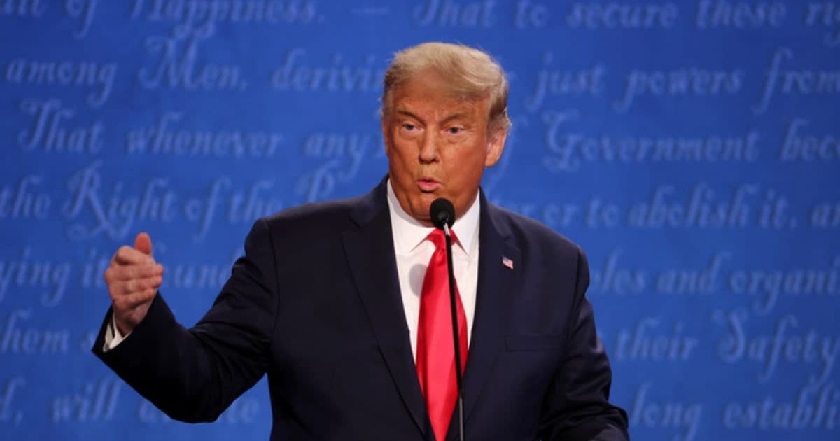 In an interview with Politico, President Donald Trump gave the economy a high grade and discussed the modern application of the 14th Amendment (Getty Images)