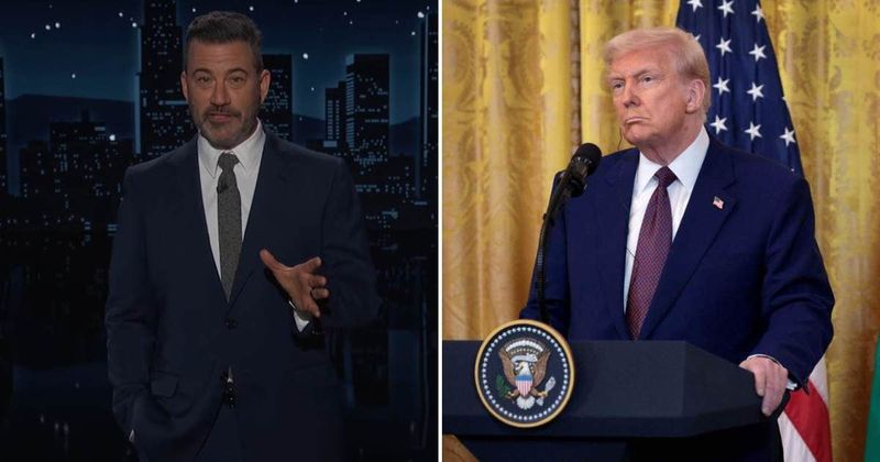 Jimmy Kimmel mocks Trump for 'horrible' host comment, says president 'might have a crush' on him