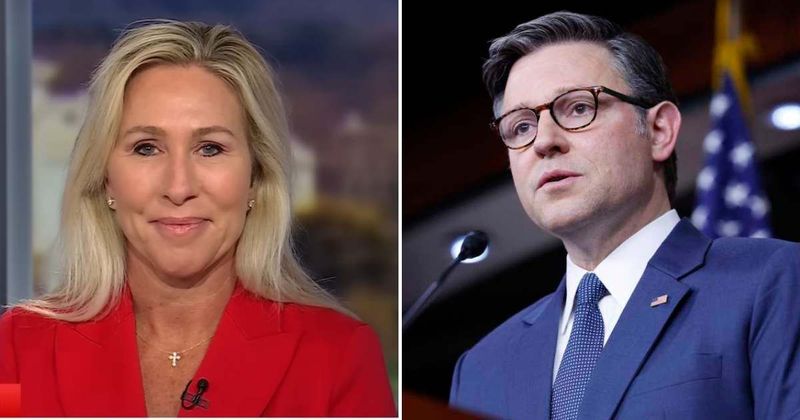Marjorie Taylor Greene accuses Mike Johnson of ignoring GOP women: 'Doesn't take us seriously'