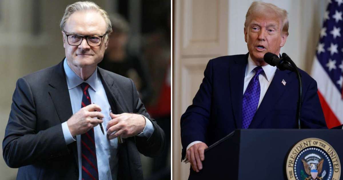Lawrence O’Donnell said Donald Trump’s insults prove which White House reporters are doing their jobs, noting his remarks followed Trump’s clash with Rachel Scott (Getty Images)