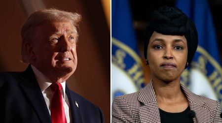 Trump doubles down on attacks against Ilhan Omar, says she ‘does nothing but b***h’