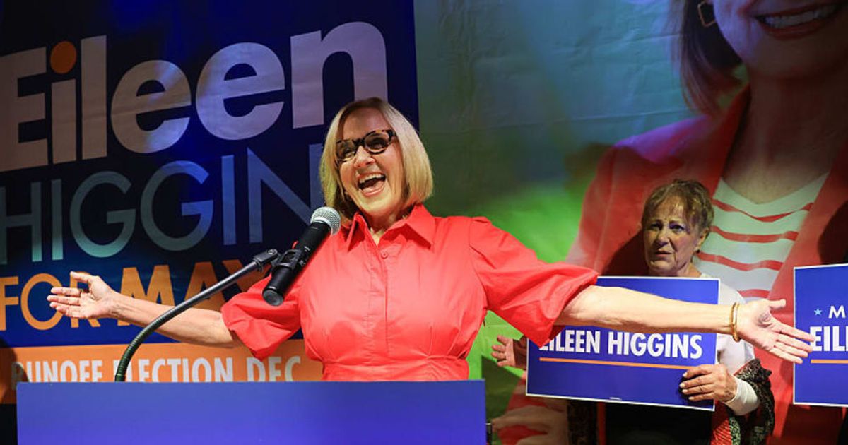 Eileen Higgins won Miami’s mayoral runoff, ending decades of Republican control and giving Democrats their first city victory in more than 30 years (Getty Images)