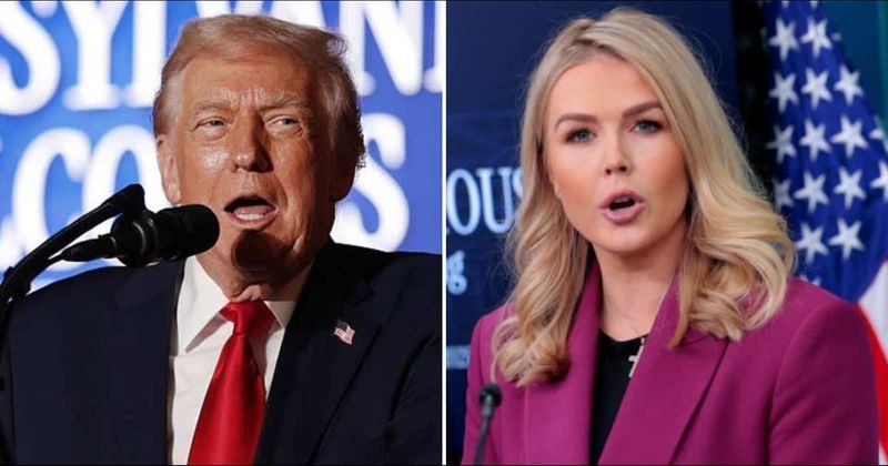 Trump tells supporters Karoline Leavitt has ‘lips that don’t stop’ at Pennsylvania rally