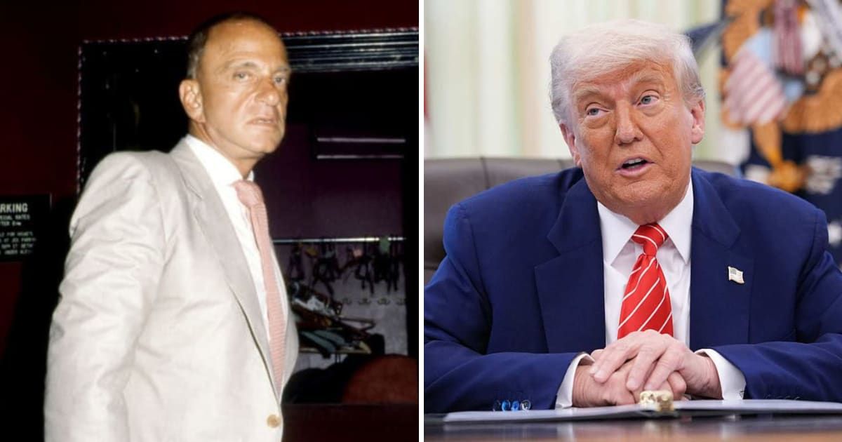 According to the Daily Beast’s John Casey, there are similarities between Donald Trump’s insistence on having perfect health and Roy Cohn’s playbook regarding his own health (Getty Images)