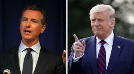 Gavin Newsom releases AI video showing Trump and and senior officials in restraints