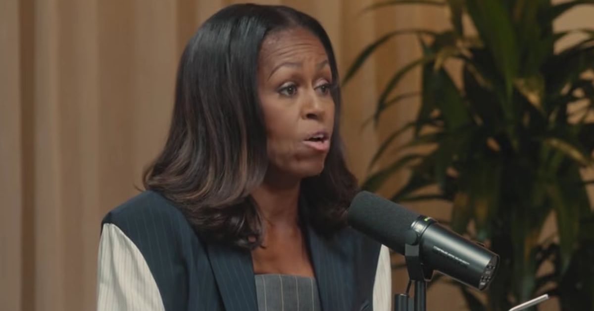 Michelle Obama discussed leaders clinging to power and resisting retirement on her 'IMO' podcast (Screengrab/Michelle Obama/YouTube)