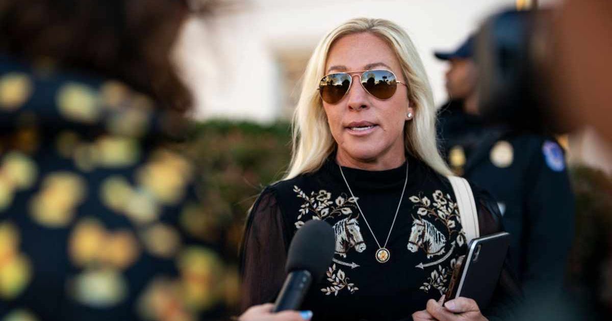 Marjorie Taylor Greene warned Trump that ignoring economic realities could threaten GOP control in the 2026 midterms (Getty Images)