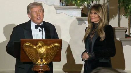 Trump thanks his ‘great wife’ at WH ball after Melania announces 2026 legislative initiative