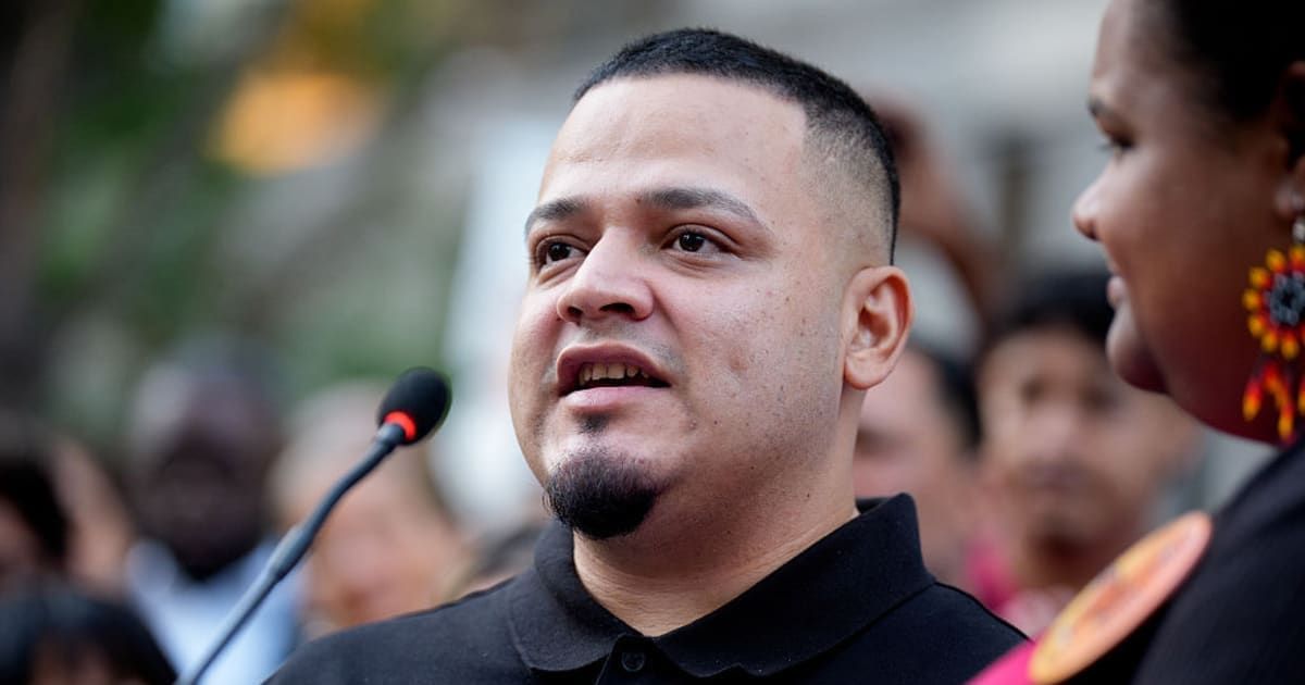 Kilmar Abrego Garcia was released from ICE detention following a federal court order (Getty Images)