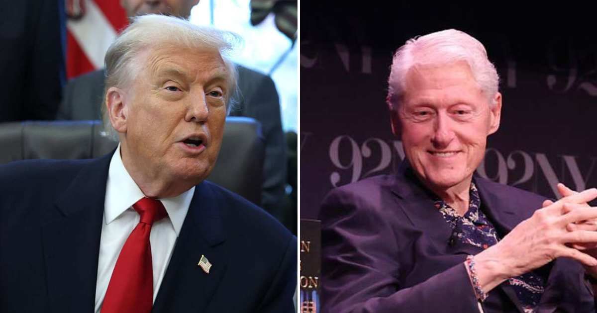 New photos released by the House Oversight Committee of Jeffrey Epstein's estate show President Trump, Bill Clinton and Steve Bannon in the late financier's orbit (Getty Images)