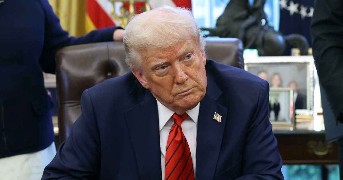 The rare bipartisan measure marks the first time the House has voted to nullify an executive order from President Donald Trump this term (Getty Images)