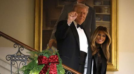 Melania Trump jokes POTUS may take charge of Christmas decorations for White House in 2026