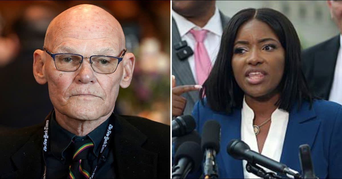 James Carville criticized Representative Jasmine Crockett after she announced her US Senate run (Getty Images)
