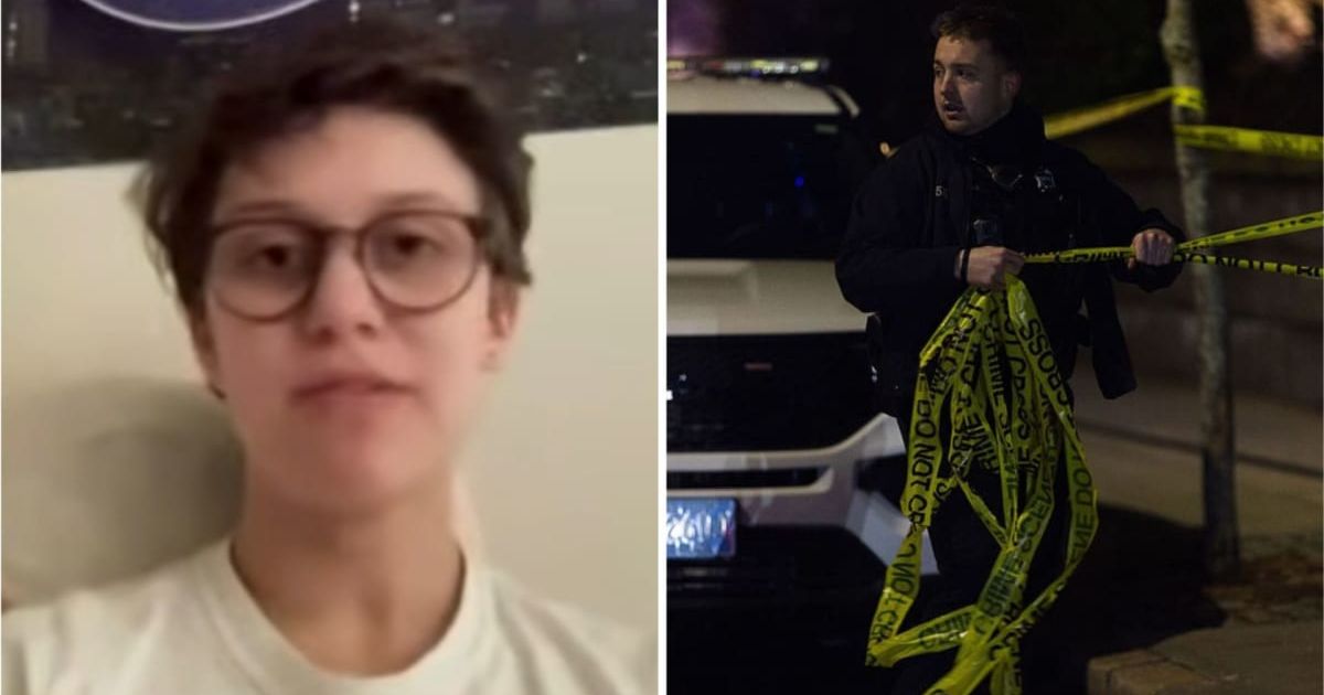 Brown University sophomore Zoe Weisman shared her harrowing experience surviving two school shootings including the 2018 Parkland attack (Screengrab/MS Now, Getty Images)