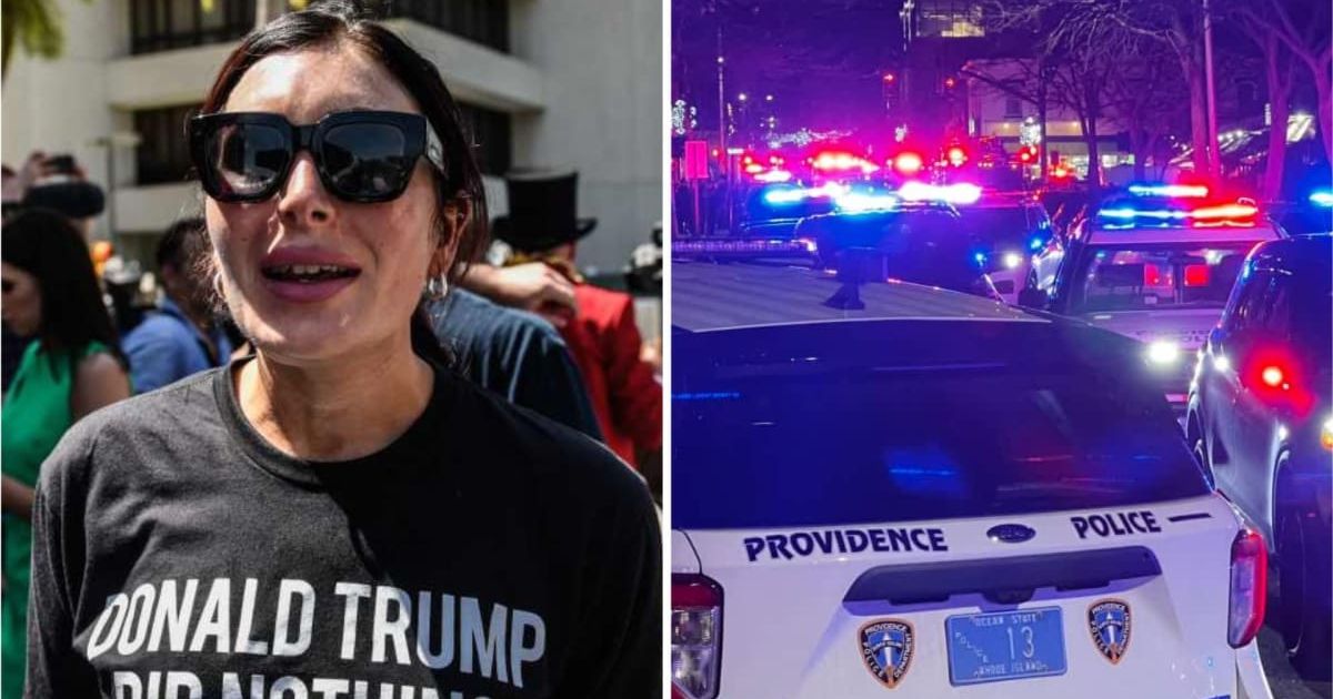 Laura Loomer reacted to comments made by Rhode Island police during a press briefing in a series of tweets (Getty Images)