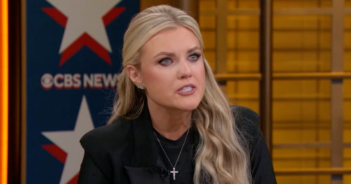 Erika Kirk addressed the topic of heated political rhetoric as she joined CBS News for a town hall (CBS News)