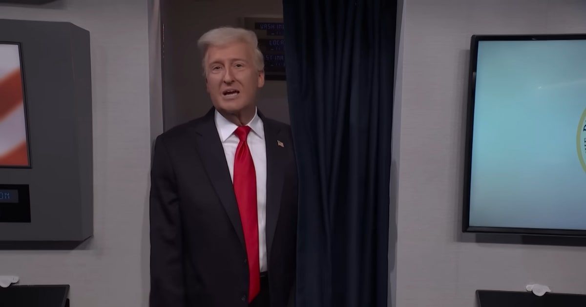 'SNL’s' cold open revived James Austin Johnson’s Donald Trump parody that captured the president on Air Force One, making surreal jokes about medication, Epstein photos, and more (Saturday Night Live/YouTube)