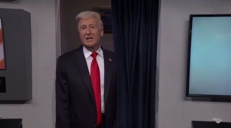 'SNL' cold open shows Trump on Air Force One facing questions on Netflix and Epstein