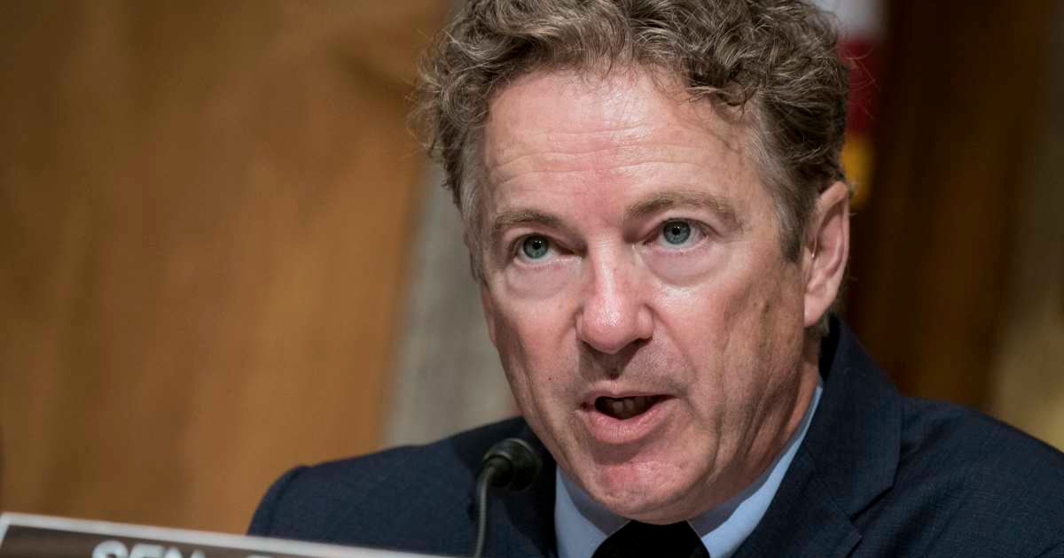 Rand Paul warned that redistricting could fuel social and political unrest, cautioning that disenfranchised voters may lose faith in democracy (Getty Images)
